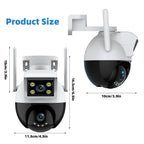 Hausen Binocular Wireless 360° Surveillance Camera