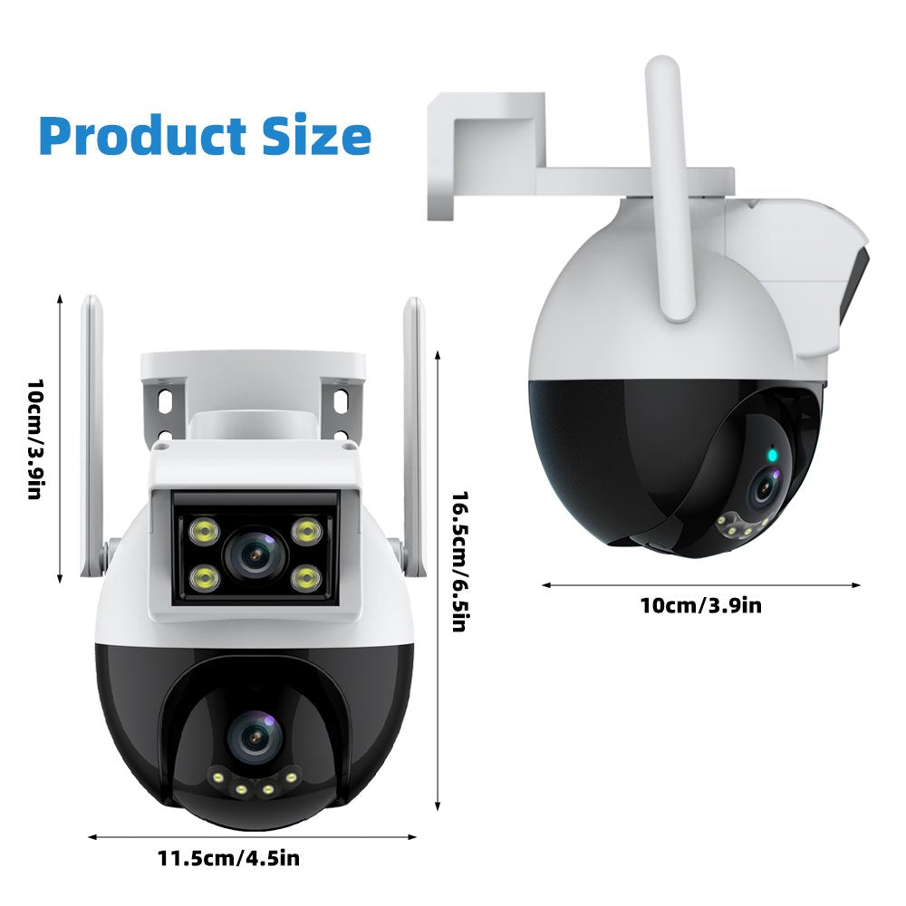 Hausen Binocular Wireless 360° Surveillance Camera
