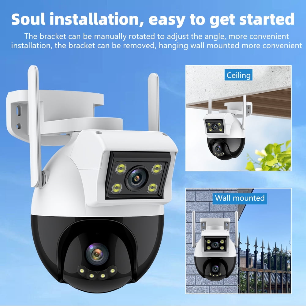 Hausen Binocular Wireless 360° Surveillance Camera