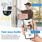 Hausen Binocular Wireless 360° Surveillance Camera