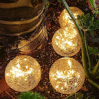 Hausen Solar-Powered Globe Lights