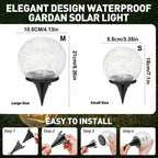 Hausen Solar-Powered Globe Lights