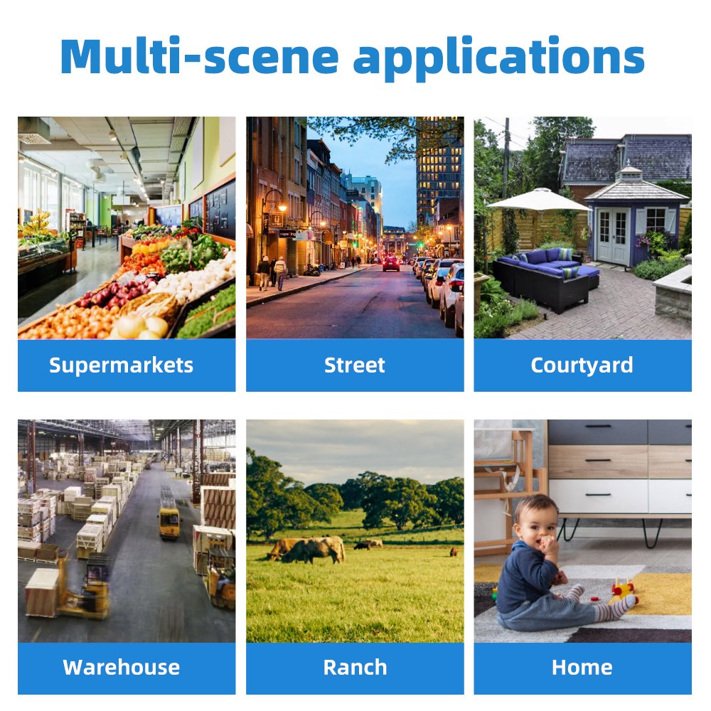 Hausen Binocular Wireless 360° Surveillance Camera