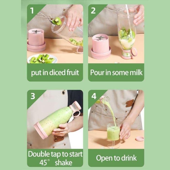 Hausen Portable Blender for Fresh Juice