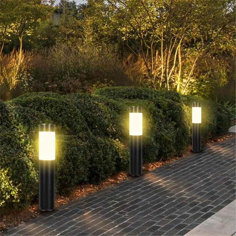 Hausen Modern Solar Pathway Lights