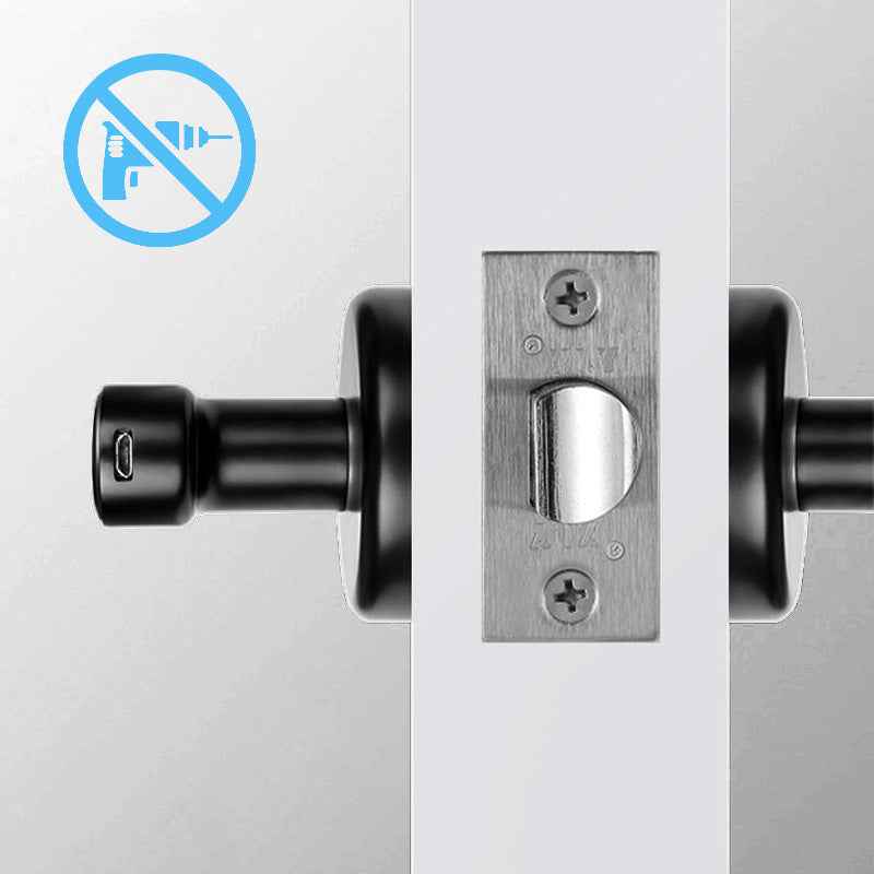 Hausen Bluetooth Fingerprint Smart Door Lock Handle with App Control