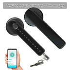 Hausen Bluetooth Fingerprint Smart Door Lock Handle with App Control