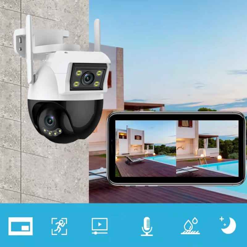 Hausen Binocular Wireless 360° Surveillance Camera