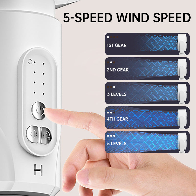 Hausen Silent Energy-Saving Floor Fan