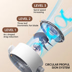 Hausen Silent Energy-Saving Floor Fan