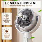 Hausen Silent Energy-Saving Floor Fan